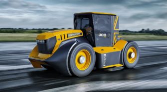 JCB Fastrac Two es el tractor más rápido del mundo